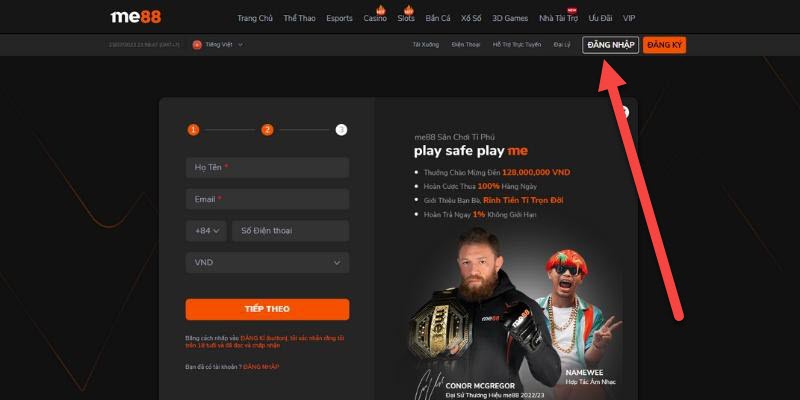 Đăng ký tham gia Vinbet bằng liên kết chính thức - Vinbet